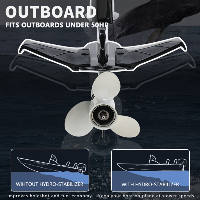 Fishing Boat Steering Wheel - KOETSU 1 paire d'ailes fixes hors-bord